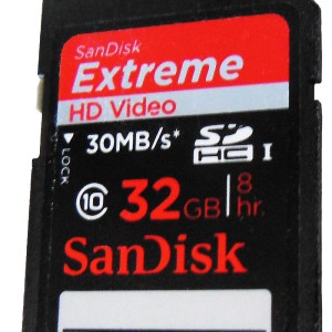 32GB MicroSDHC/SDXC UHS-I U1 C10 Memory Card