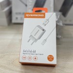 Riversong AD29-T SafeKub D2 (2.4A) Charger With Type C Cable