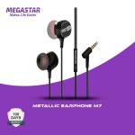 Megastar Wired Headphone-Black - M7