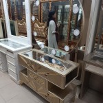 Golden accent Dressing table